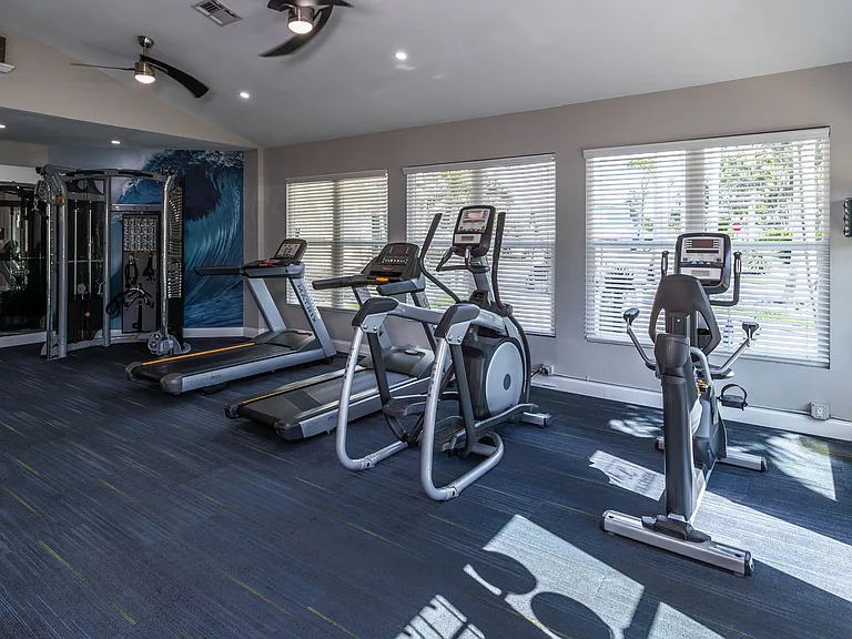 Designed for your active lifestyle, our gym offers cardio and strength training equipment in a bright, modern space to keep you motivated.