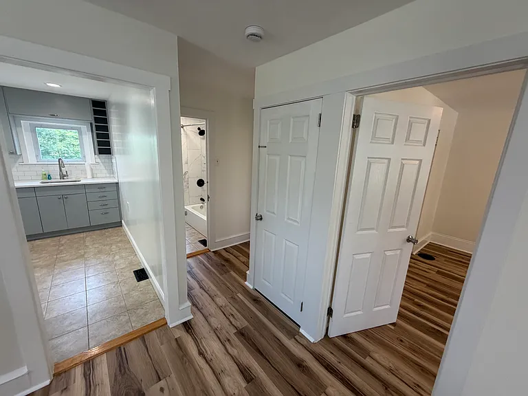 Looking into Kitchen, BR1 & Full Bath