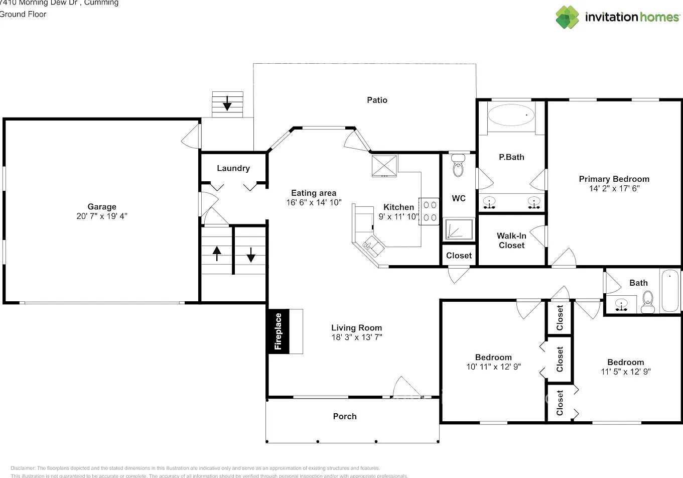 7410 Morning Dew Dr Cumming, GA 30040 — Photo 3