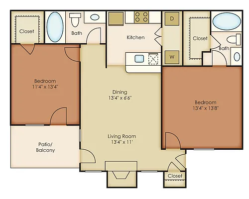 Floor plan B2