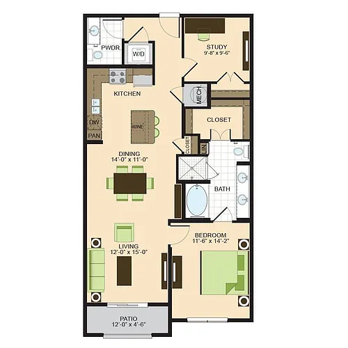 Floor plan A4