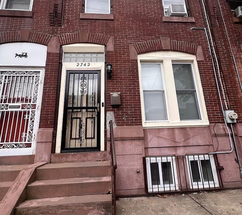 Solid brick and mortar exterior.