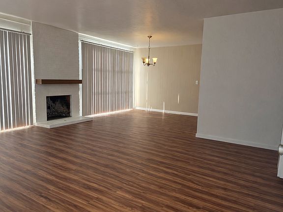 Living room into dining room