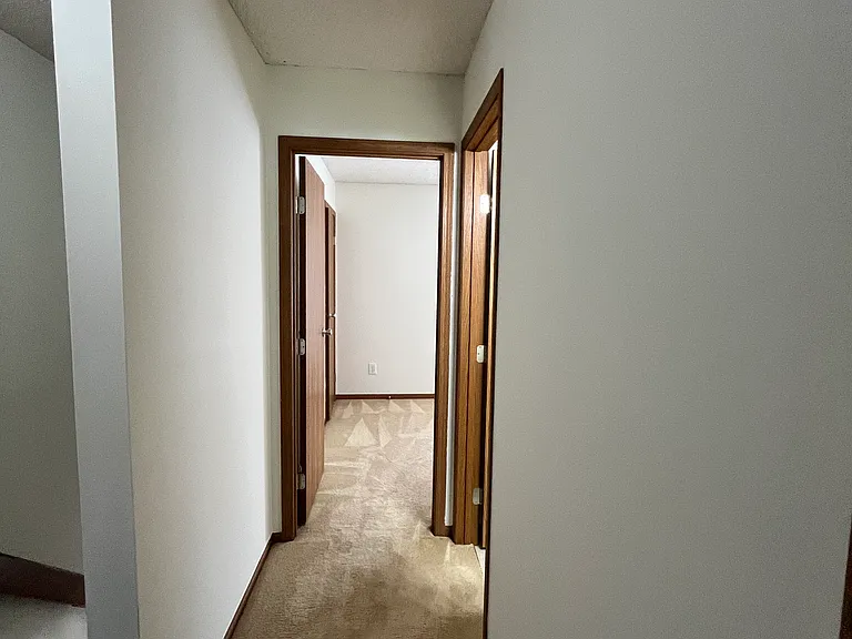hallway into second bedroom