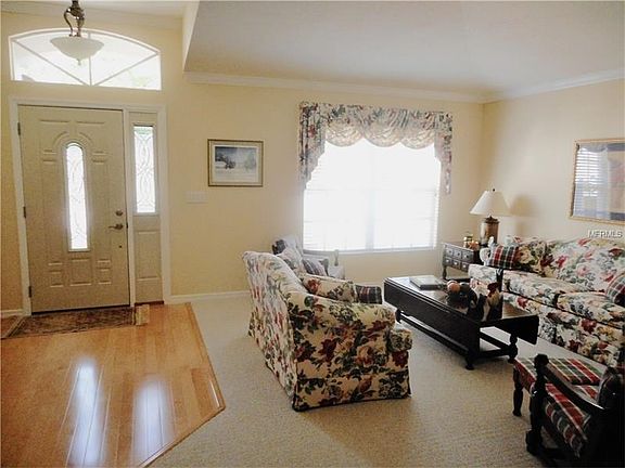 Flex Area (seen here as a living room).