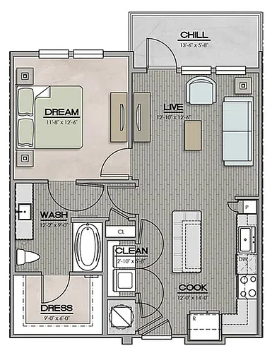 Floor plan A1