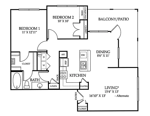 Floor plan B1