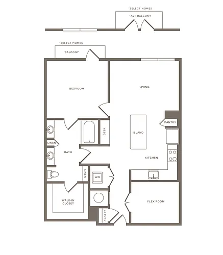 Floor plan A12D