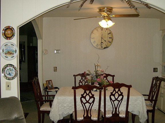 Dining area off of the living room