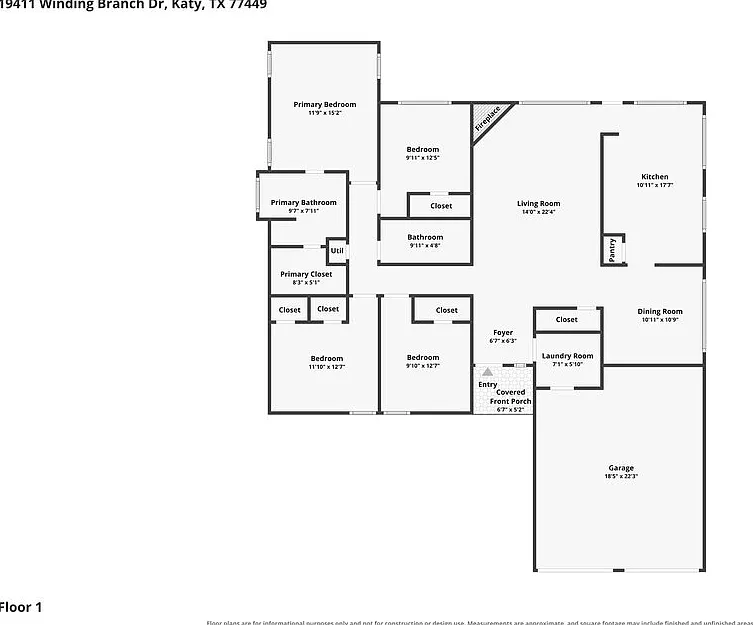 4 bed, 2.0 bath, 1661 sqft, $1,790 — Photo 2
