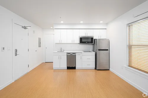 Floor plan Income Restricted Studio