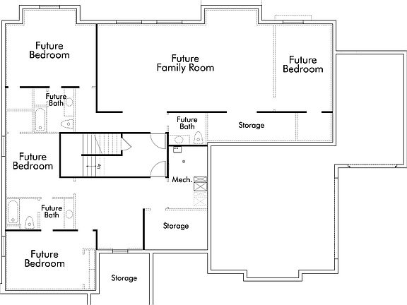 Oakmont Traditional Lower Level