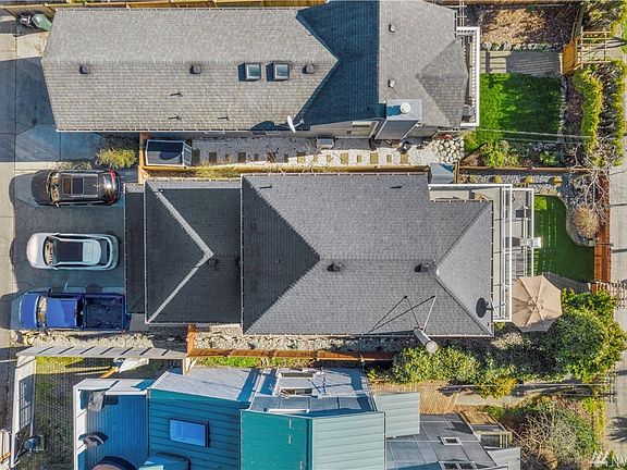 Two car garage with additional 3 car off street parking.