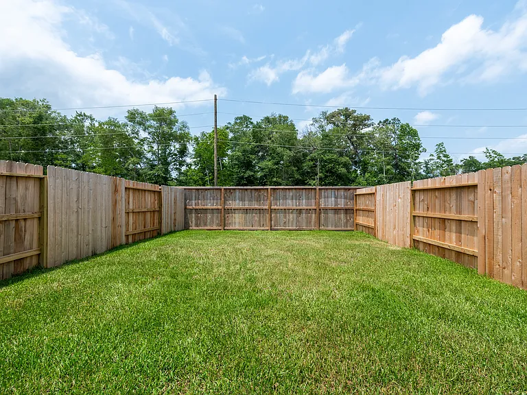 Spacious Backyard
