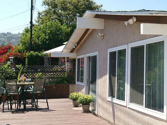 Generous outdoor decking