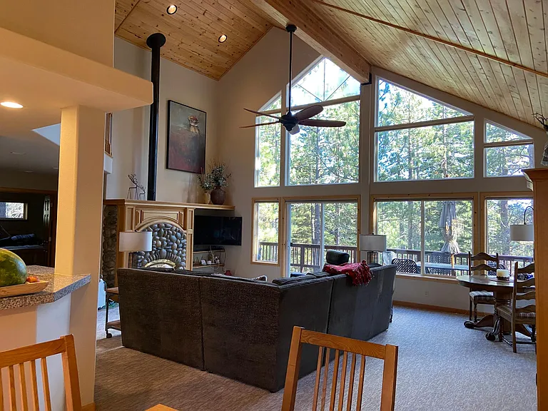 Great room/living room/dining space for 10\ kitchen