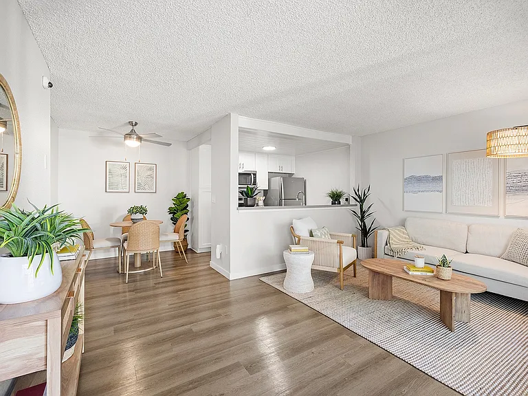 Spacious Living Room | Apartments in Huntington Beach, CA | The Breakwater Apartments