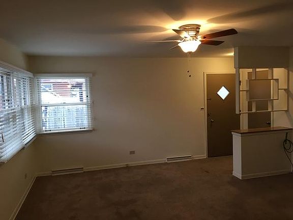 bright living room space