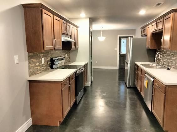 Stained concrete floors