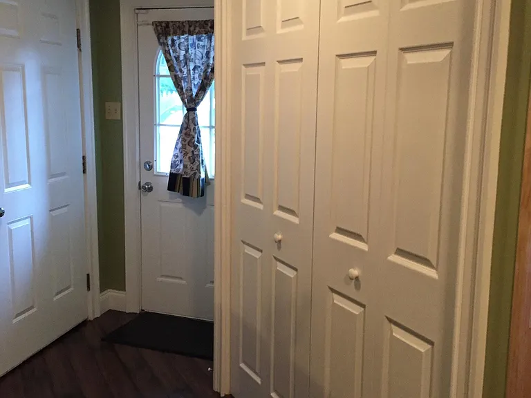 Back door and laundry room doors