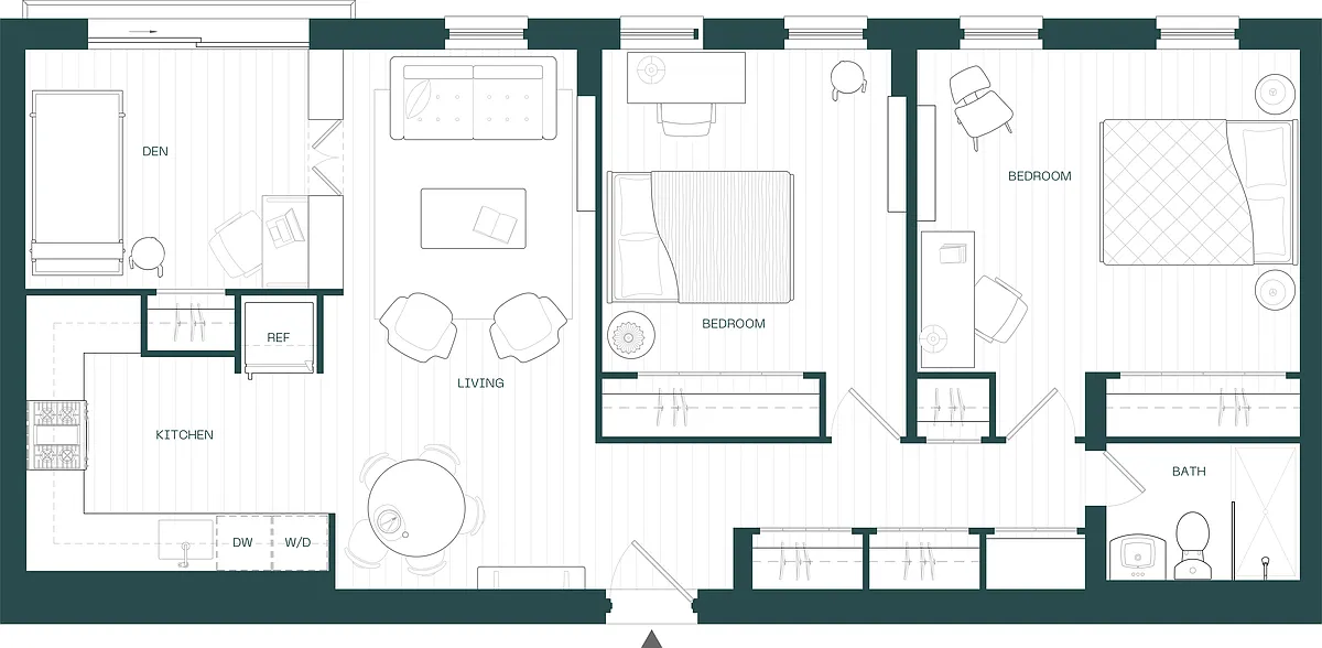 Floor plan E1D