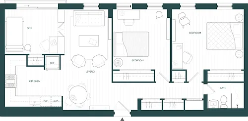 Floor plan E1D