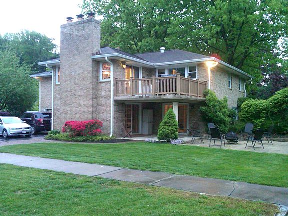 Back view of patio/ deck
