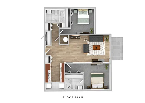 Floor plan B1
