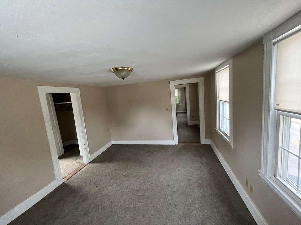 Looking into the living room from the door off the deck.