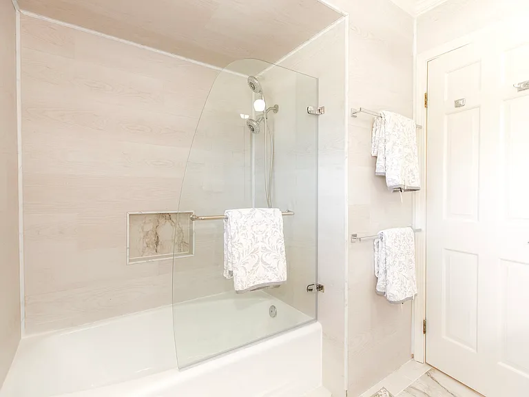 Pristine new bathroom