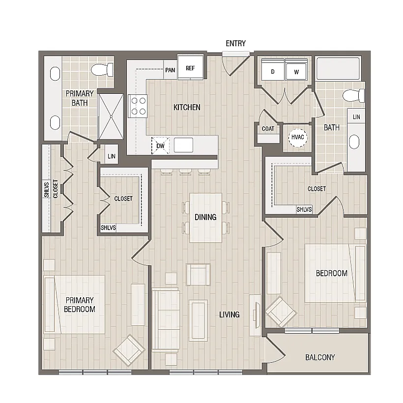 Floor plan B2.P6 Affordable