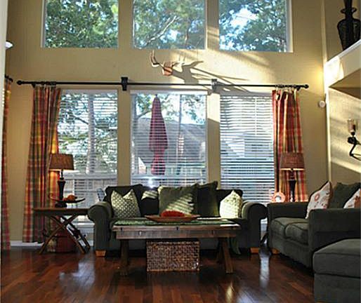 another shot of den looking out to backyard.