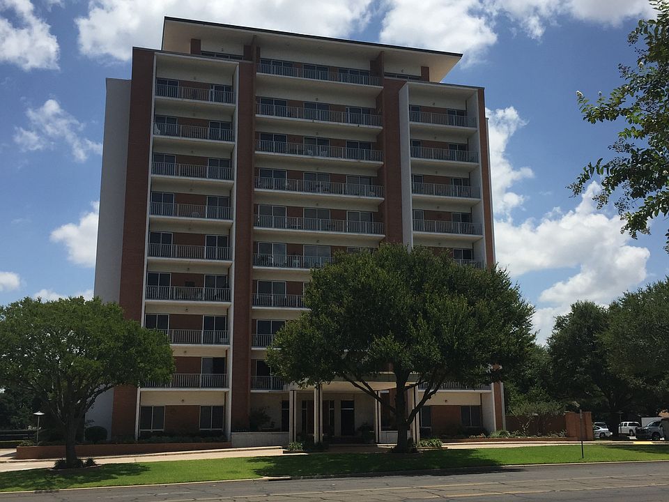 front of condo tower