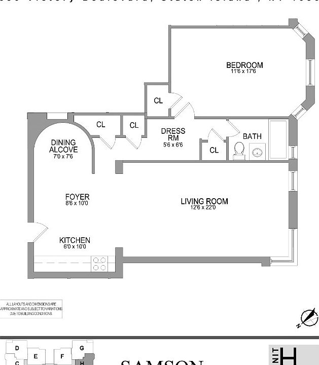 1st image of 630 Victory Blvd APT 4H