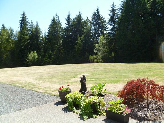Portion of front yard