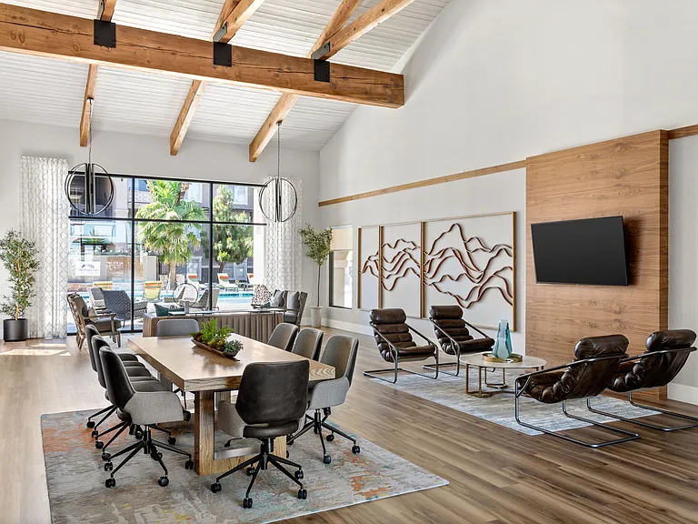 Designed for relaxing, working, or socializing