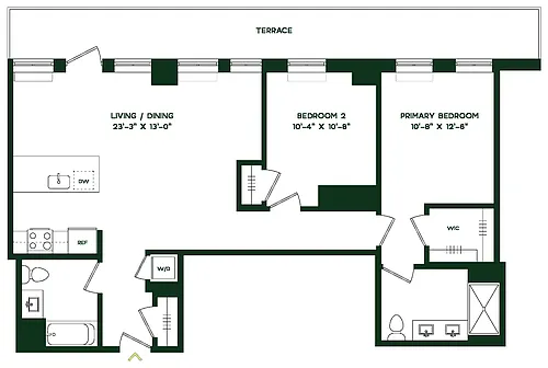 Floor plan B9E