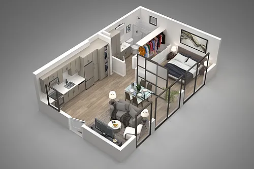 Floor plan 1A