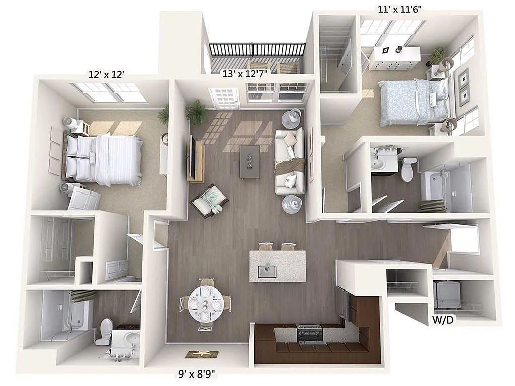 Floor plan B4