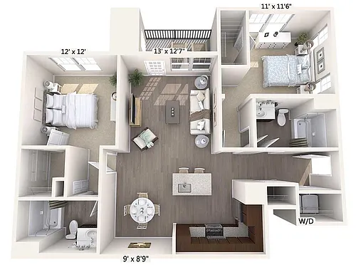 Floor plan B4