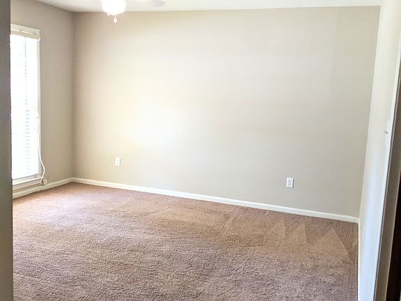 Living area with front door