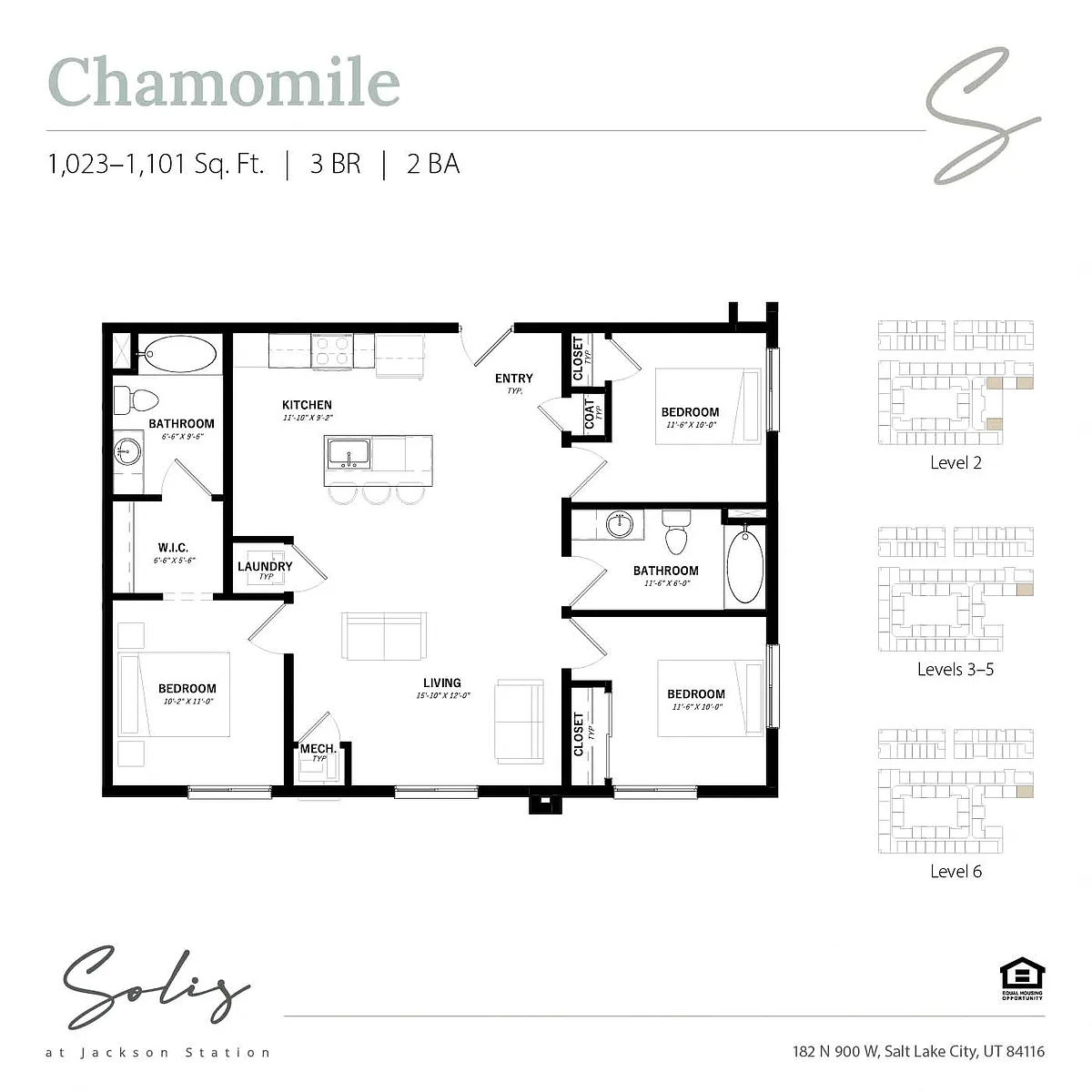 Floor plan Chamomile