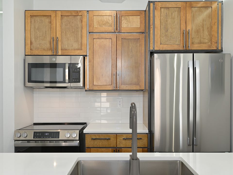 Kitchen opens up to the living room