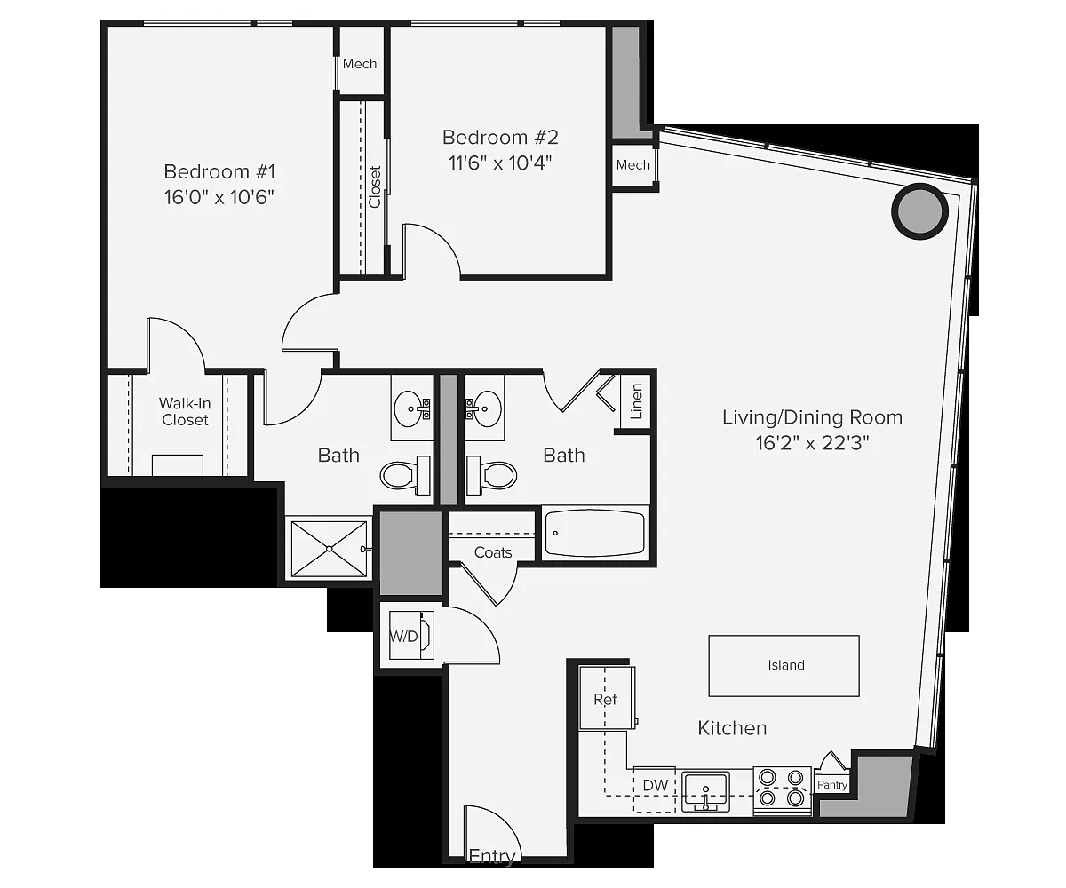 Floor plan B1