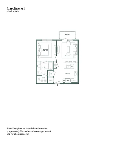 Floor plan A180 - A180