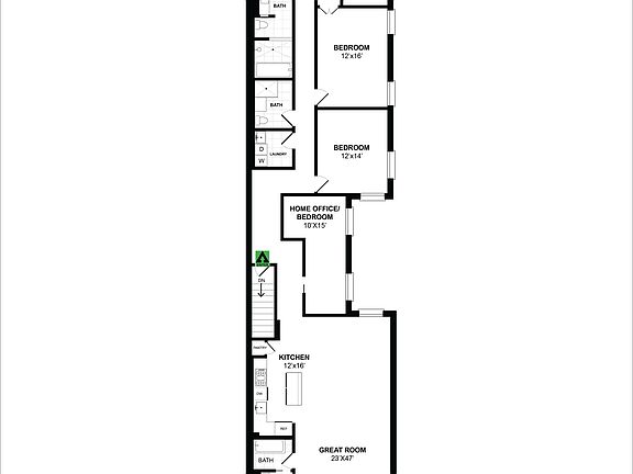 2nd image of 100 Wooster St #Penthouse