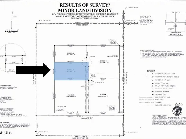 23000 N 231ST Avenue #Parcel B, Wittmann, AZ 85361