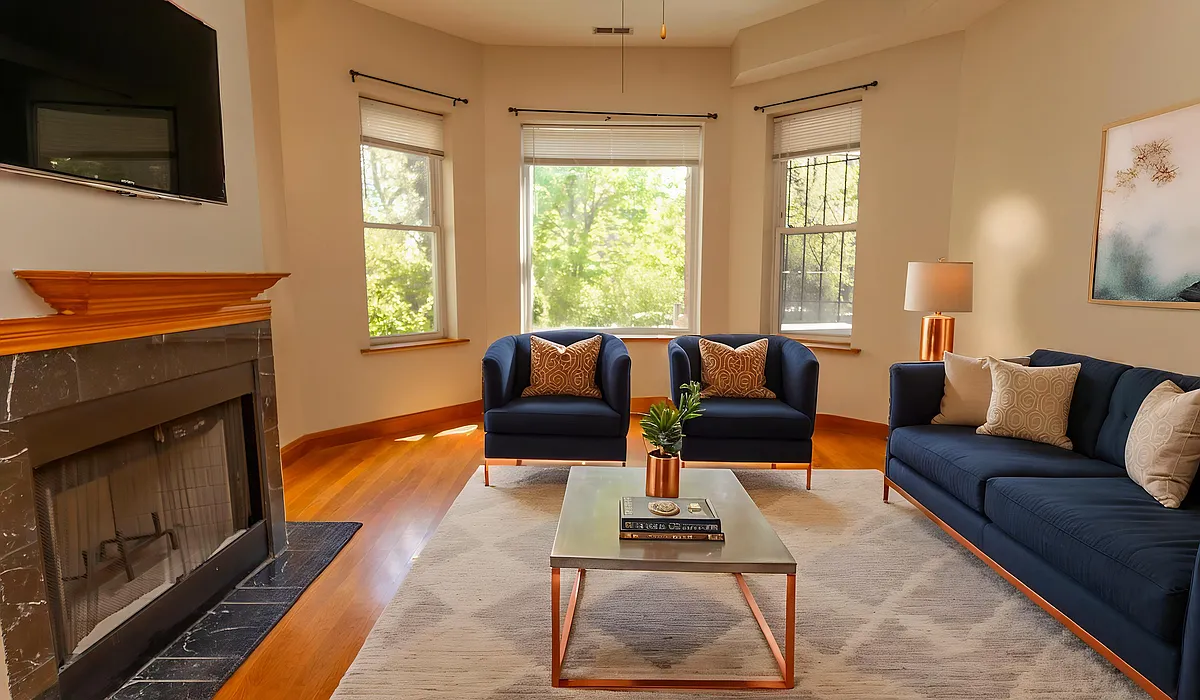 Room Virtually Staged - 1516 W Farwell Ave #1