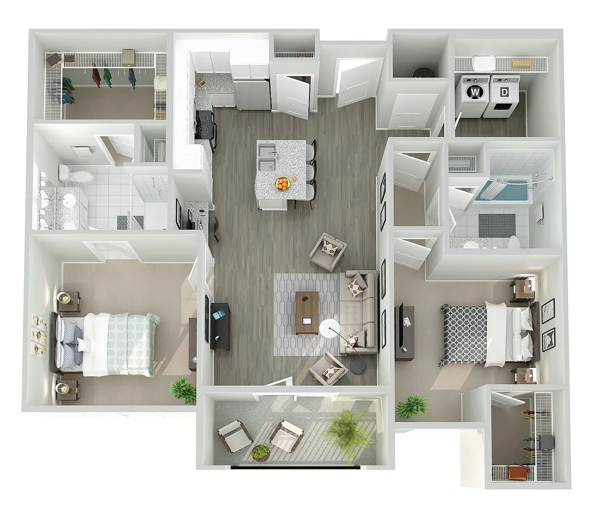 Floor plan B2I