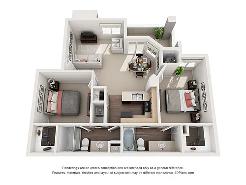 Floor plan The Pinot Noir